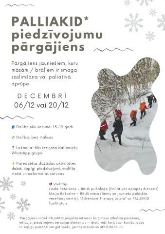 piedzīvojumu pārgājiens Palliakid