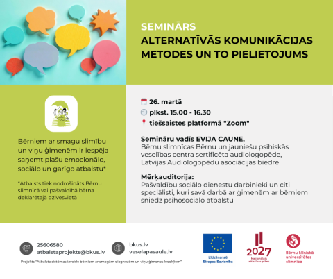 Alternatīvās komunikācijas metodes un to pielietojums