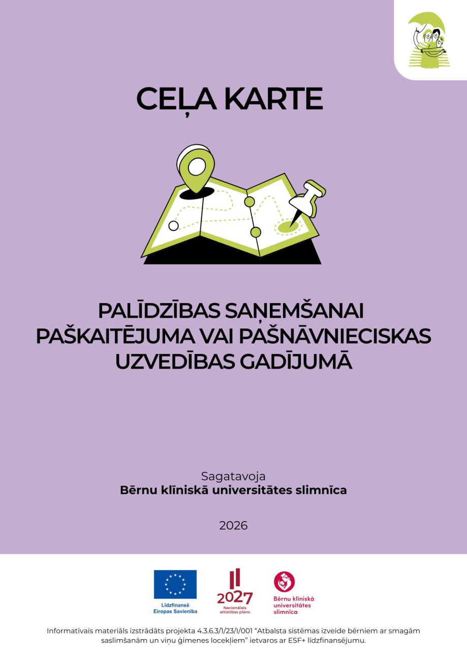 Palīdzības saņemšana pškaitējuma vai pašnāvnieciskas uzvedības gadījumā