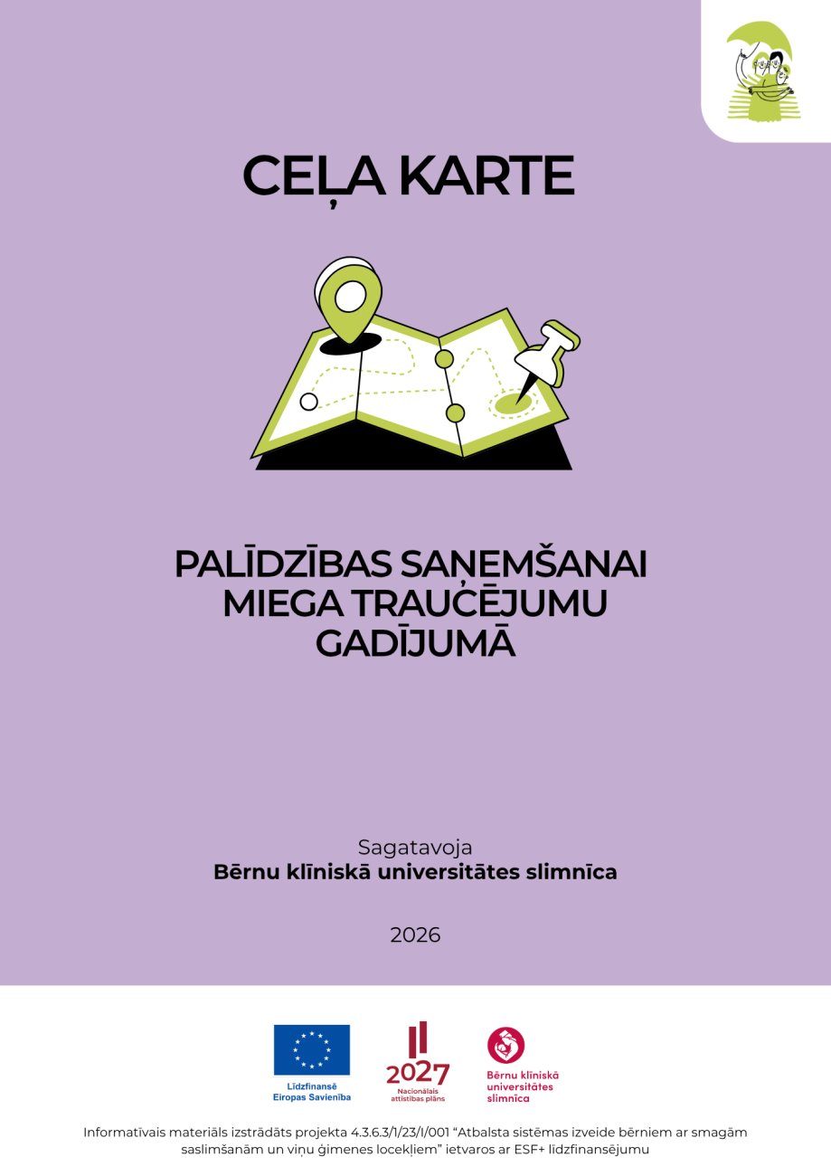 Miega traucējumi ceļa karte