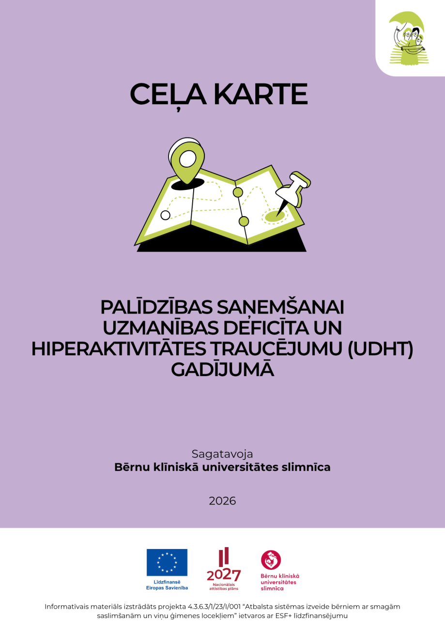 Ceļa karte uzmanības deficīta un hiperaktivitātes traucējumu gadījumā